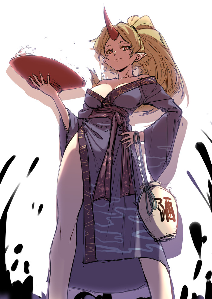 Hoshiguma Yuugi Touhou, Anime Art, , Hoshiguma Yuugi