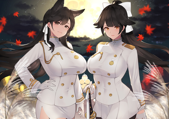 Takao and Atago