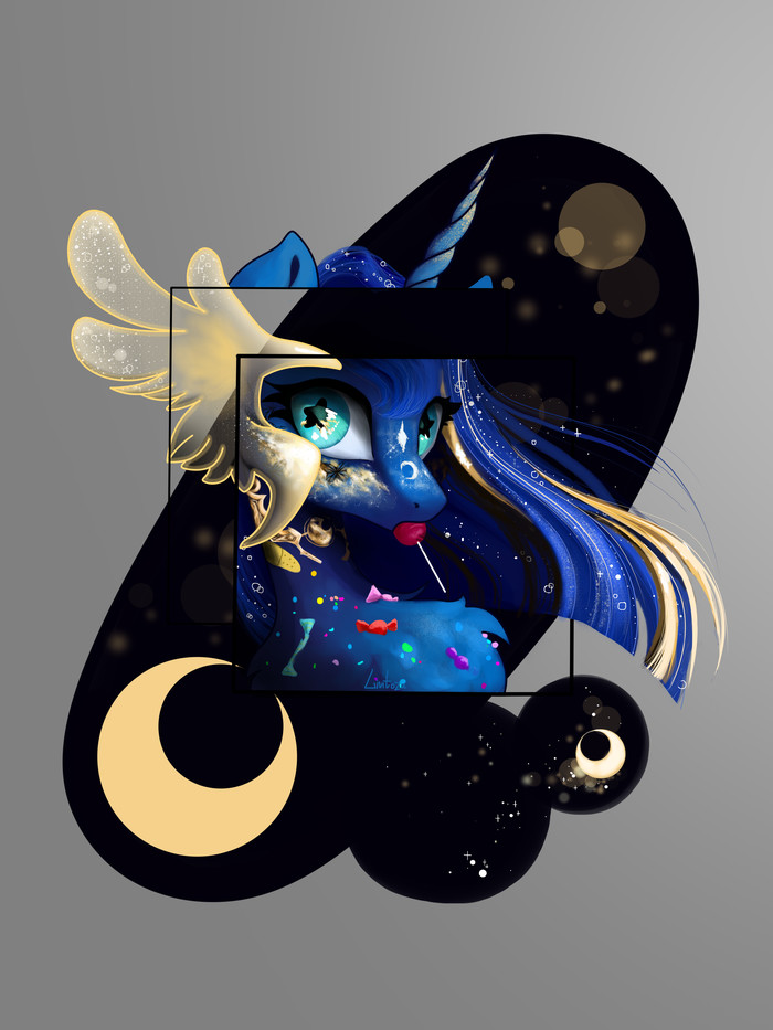 Princess Luna - Halloween BY Livitoza