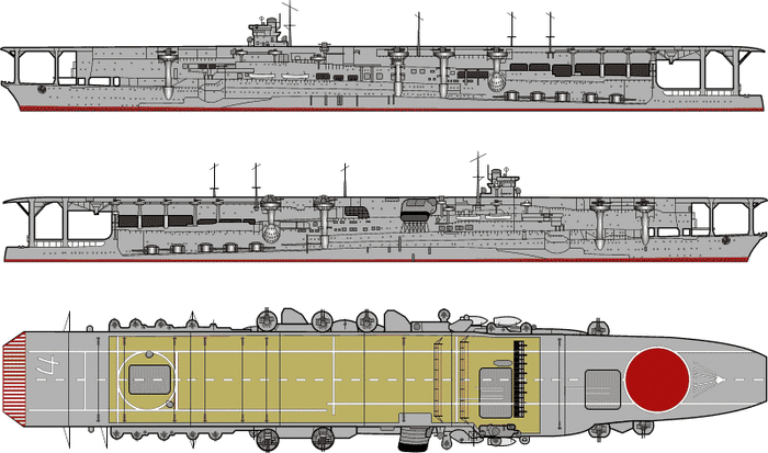 Авианосец "Кага" вид на гидролокаторе Океан, Затонувшие корабли, Авианосец, Вторая мировая война, Япония, США, Мидуэй, Длиннопост
