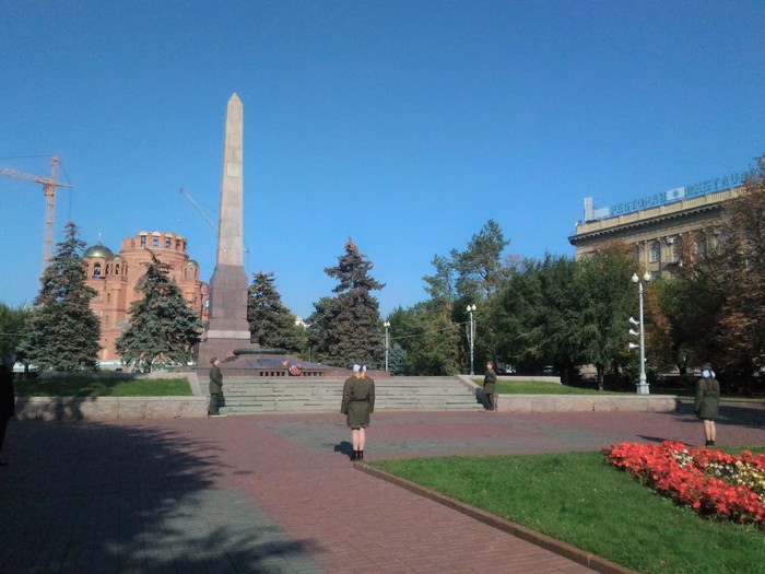 Площадь павших борцов сталинград фото