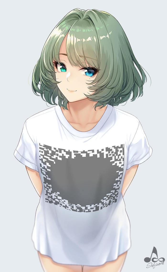 Takagaki Kaede , Anime Art, Idolmaster, Idolmaster Cinderella Girls, Takagaki Kaede, Infinote