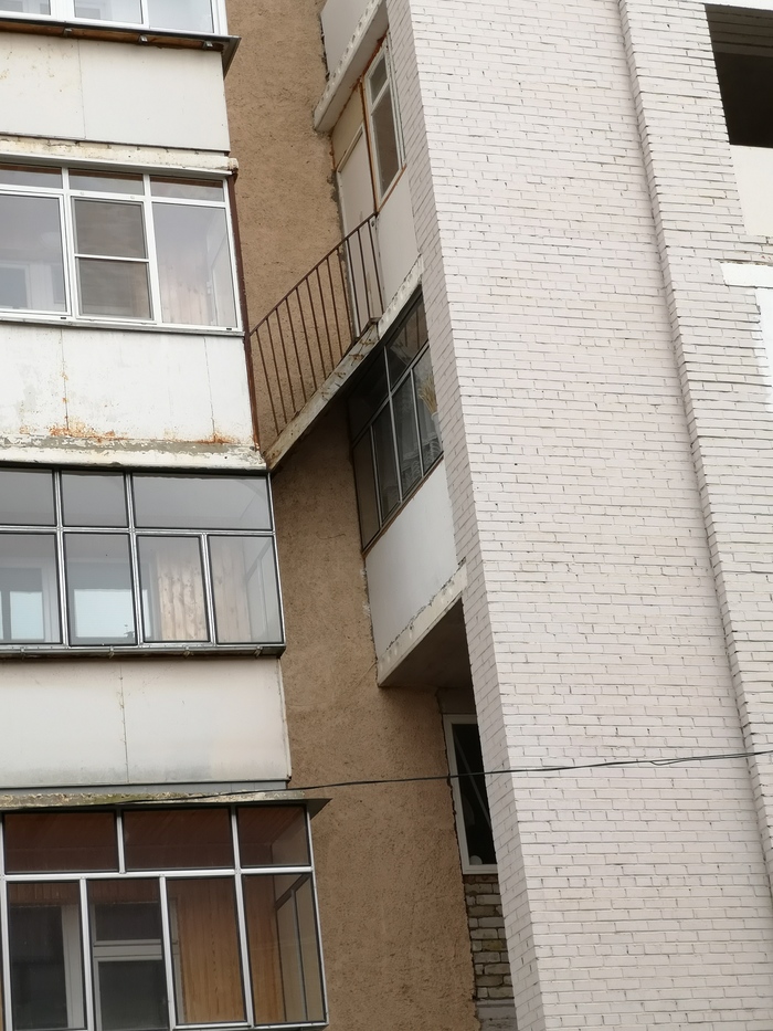 Тещин балкон Балкон, Лестница, Архитектура, Длиннопост