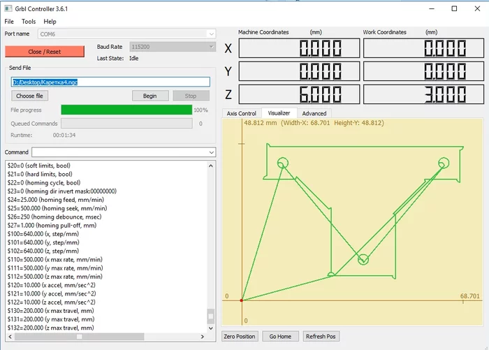 Grbl controller 3.6 1