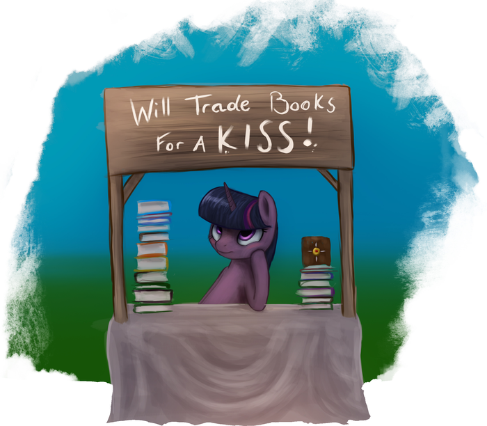 Quite the Trade... My Little Pony, Twilight Sparkle, Ph0t0n0k0