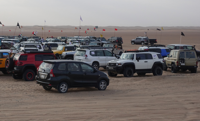 Арабские приключения, часть 2 - Конвой для новичков Пустыня, Land Cruiser, ОАЭ, Автоклуб, Длиннопост, Видео