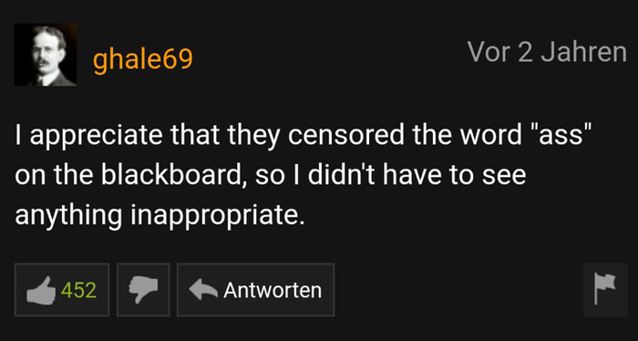 Комментарий на порнхабе