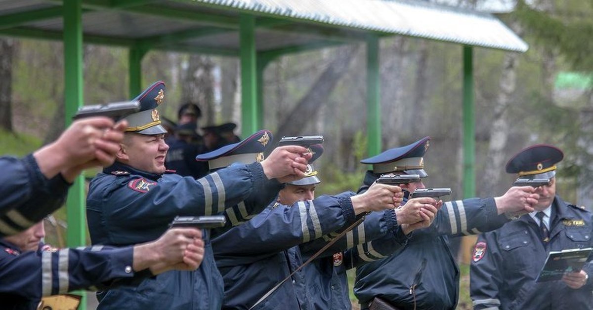 Самооборона сотрудника полиции