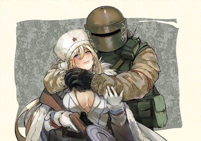    , Tom Clancys Rainbow Six Siege, , , Girls Frontline, Tachanka, Anime Art, 