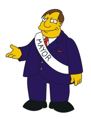 Персонажи мультипликационного сериала Simpsons (24)