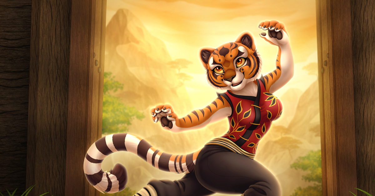 Kung Fu Tigress.