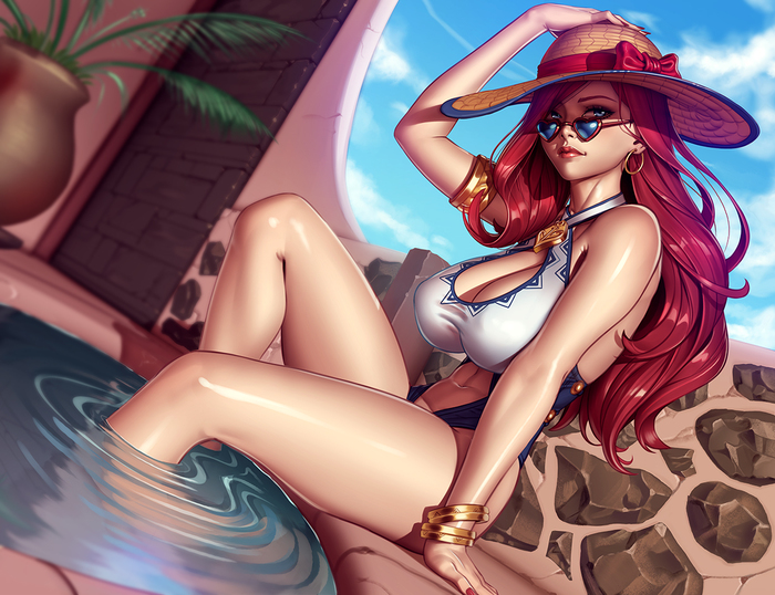 Pool Party Miss Fortune