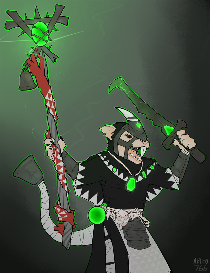 Во имя Рогатой крысы!