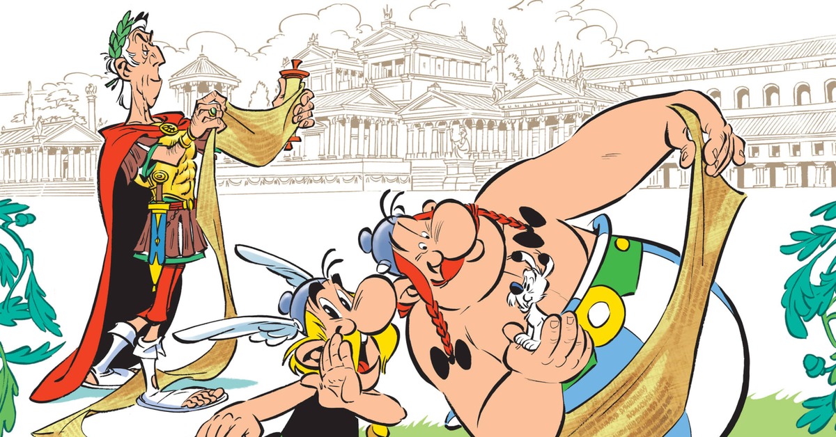 Астерикс и обеликс хронология. Астерикс и Обеликс Цезарь мультфильм. Asterix Obelix Цезарь. Гай Юлий Астерикс и Обеликс. Астерикс и Обеликс 3.