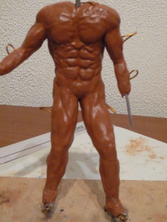 Predator. Jungle Hunter Полимерная глина, Рукоделие с процессом, Хобби, Лепка, Фигурки, Длиннопост, Хищник (фильм)