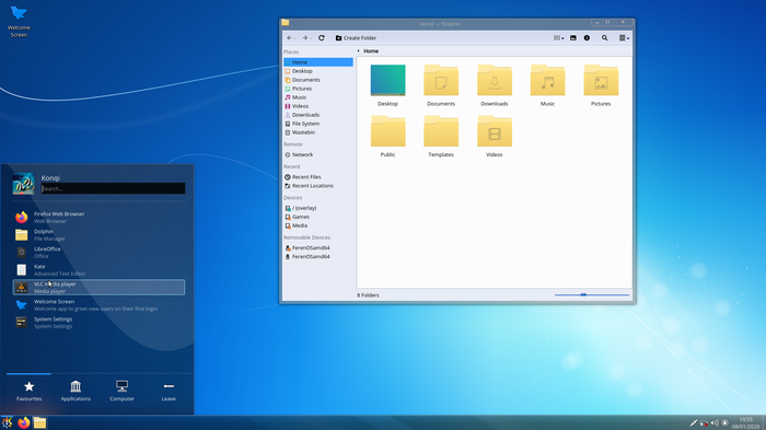     Windows 7  KDE Plasma Windows, Kde, Linux