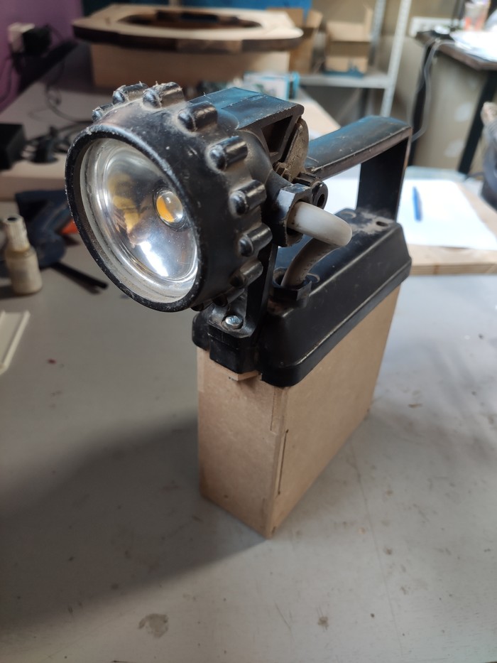 Реинкарнация шахтерского фонаря | Пикабу