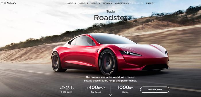   ...  ,   ) Tesla Roadster, Tesla,  , 