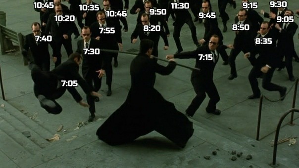 Каждое утро так