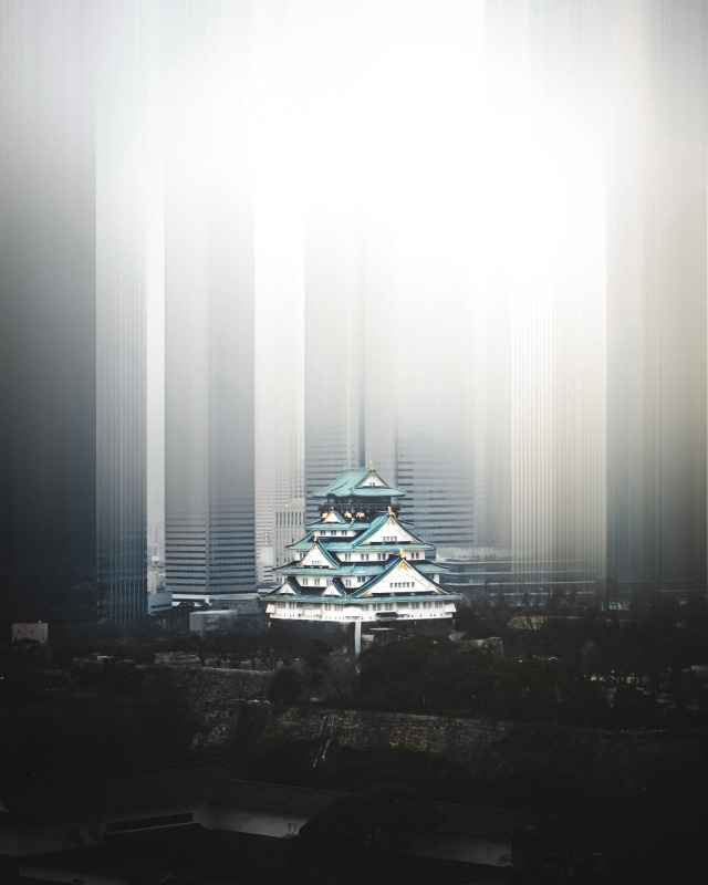 Замок самураев в Осаке