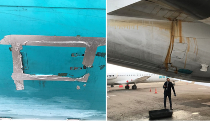 Bek Air эксплуатировала самолеты с утечкой масла и скрепленными скотчем деталями Авиакатастрофа, Казахстан, Самолет, Длиннопост