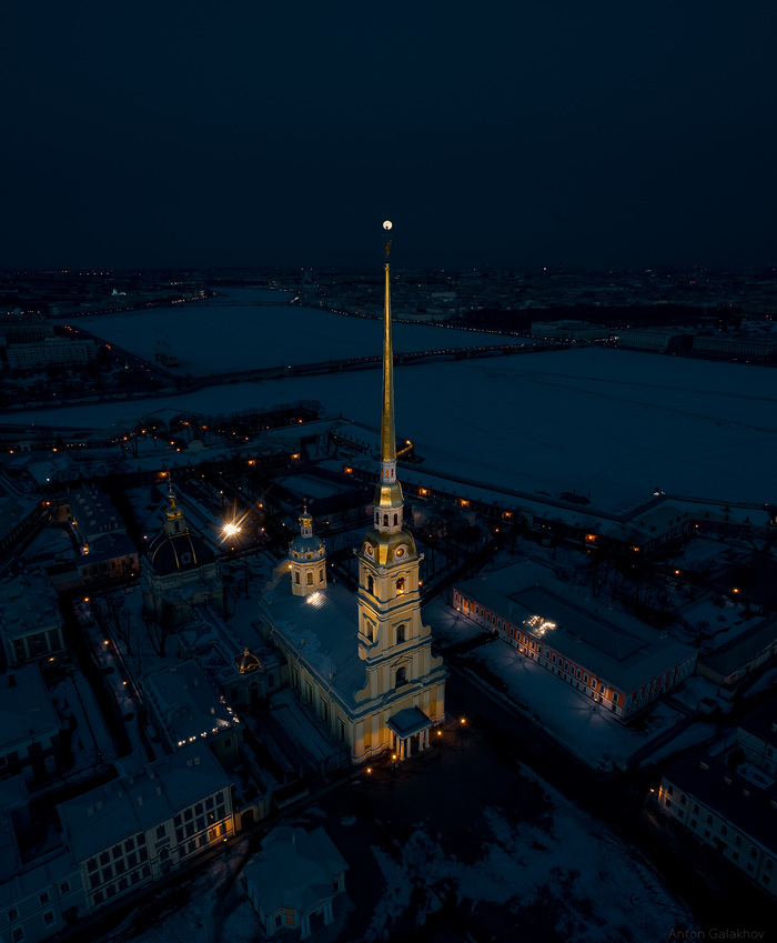 Шпиль петропавловского собора фото