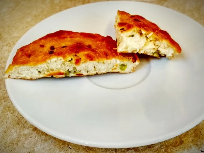 Слоёные лепешки с зелёным луком Рецепт, Лепешки, Выпечка, Тесто, Длиннопост