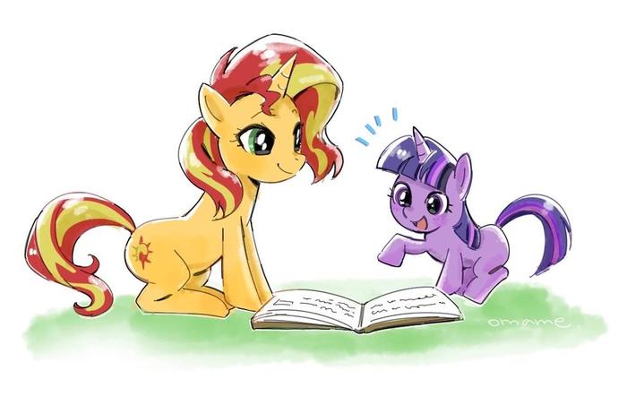     ... My Little Pony, Ponyart, Sunset Shimmer, Twilight Sparkle, 5mmumm5