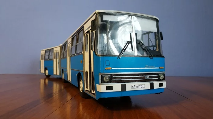 Икарус 280 из картона на радиоуправлении Икарус, Автобус, Радиоуправляемые модели, Картон, Своими руками, Видео, Длиннопост