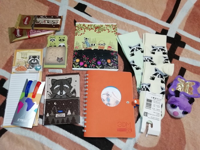 Носочно-цветочный обмен. Москва - Омск