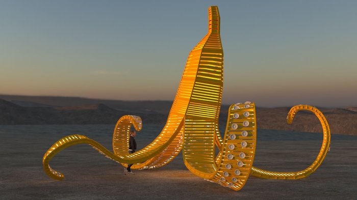 Bananoctopus Burning Man, , ,  , 