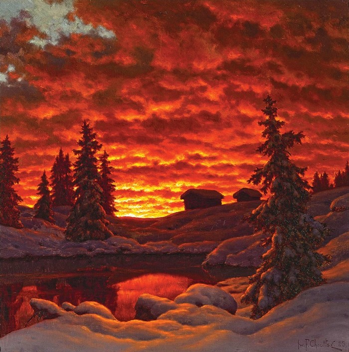 Зимний закат