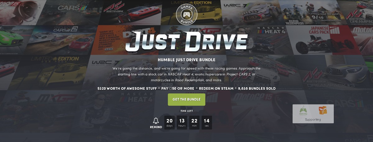 Как оплатить humble bundle. Just Drive отзывы.