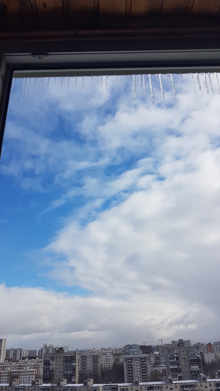 Весенняя капель | Пикабу