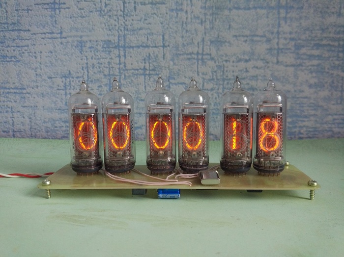 Тёплые ламповые часы Часы, Своими руками, Nixie clock, Лампа, Декор, Интерьер, Длиннопост, Рукоделие с процессом