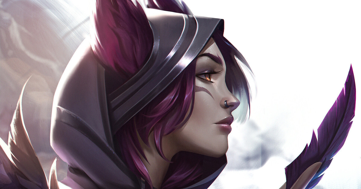 Xayah by Roanna Peroz, Roanna Peroz, Xayah, Арт, Портрет, Фан-арт,...