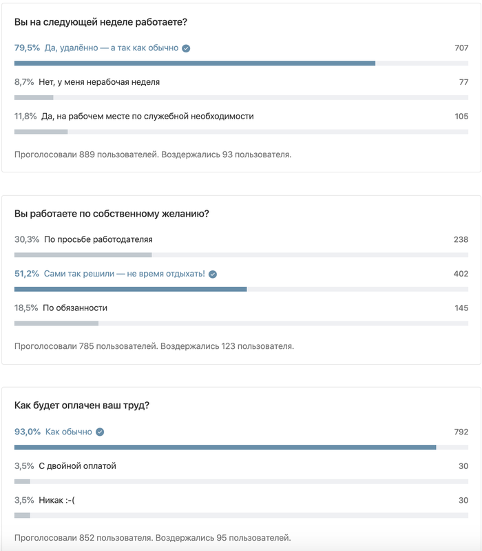 Выходить ли завтра на работу? |Пикабу