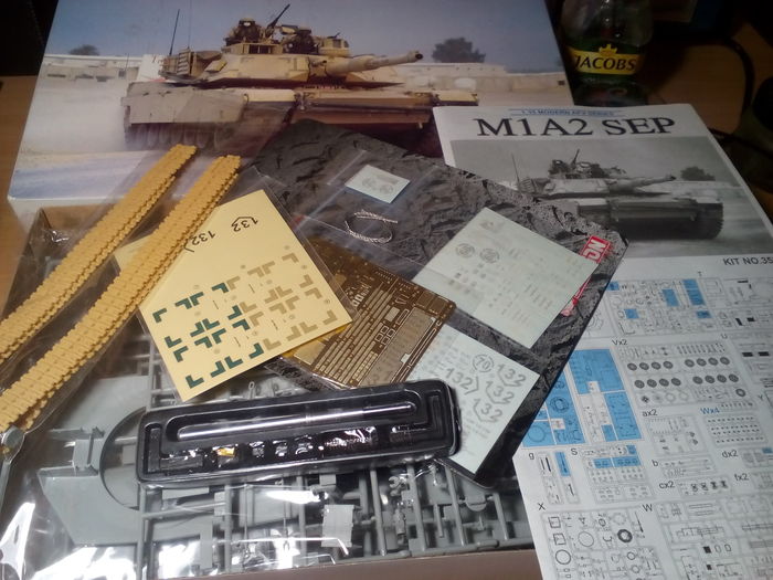 M1A2 SEP Abrams, Dragon, 1/35.     ,  , , , , , ,  , 