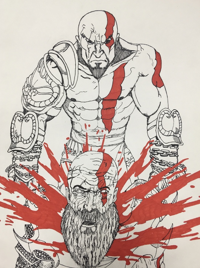 Kratos vs kratos , , , God of War, 