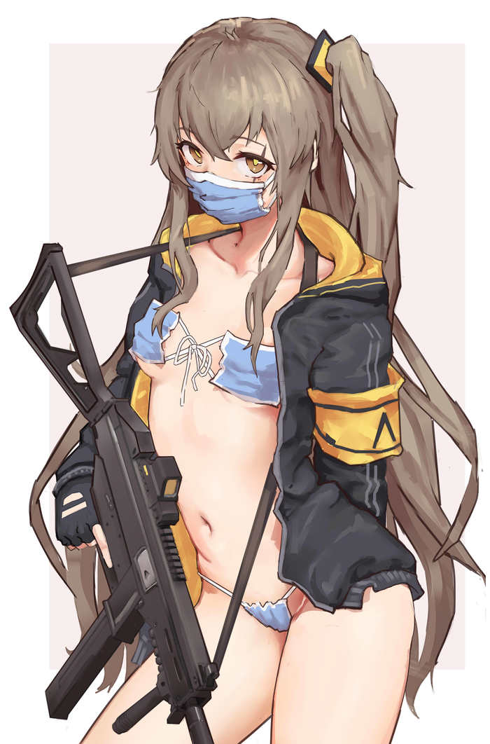 Ump45 , Anime Art, Girls Frontline, Ump45, , 
