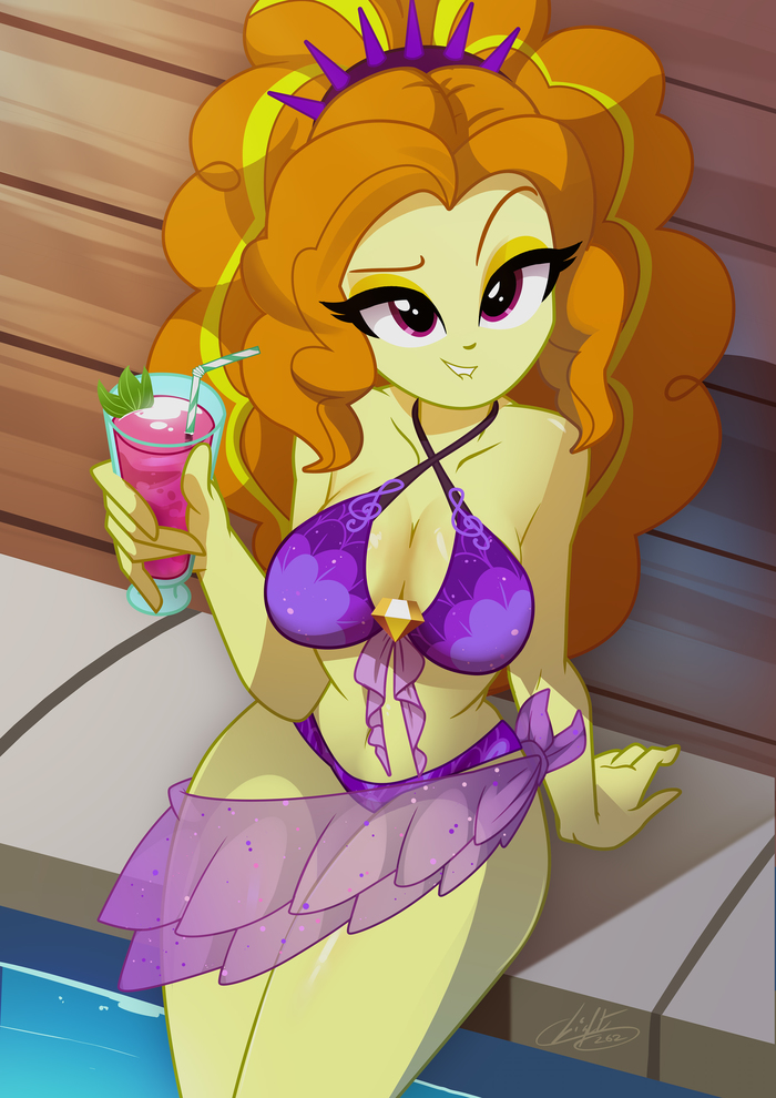  My Little Pony, Equestria Girls, Adagio Dazzle, Light262, MLP Edge