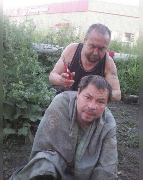 Природа настолько очистилась, что на голову Фёдора Бондарчука вернулись волосы