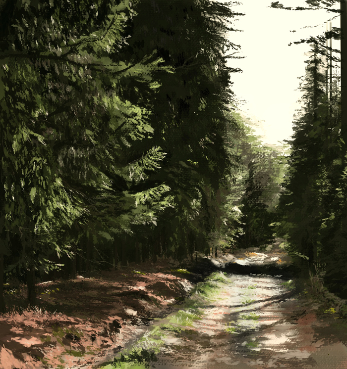 Хвойный лес