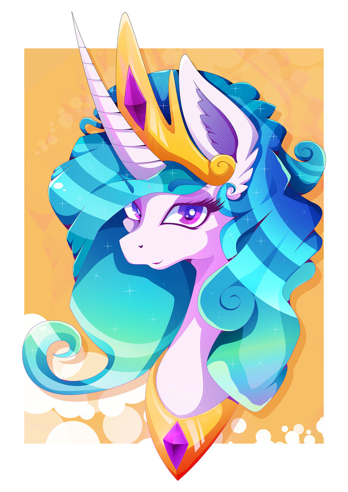  My Little Pony, Ponyart, Princess Luna, Princess Celestia, Rariedash, 