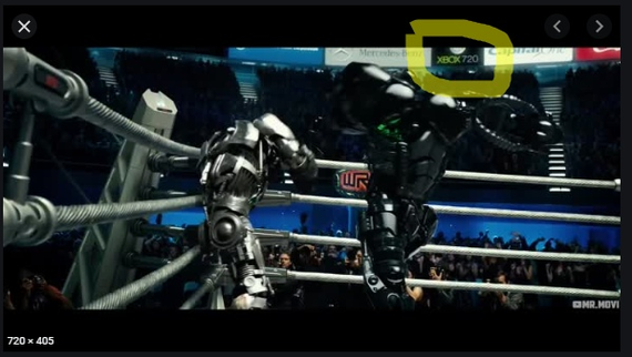 Интересный ход маркетологов/режиссера в фильме "Живая сталь"