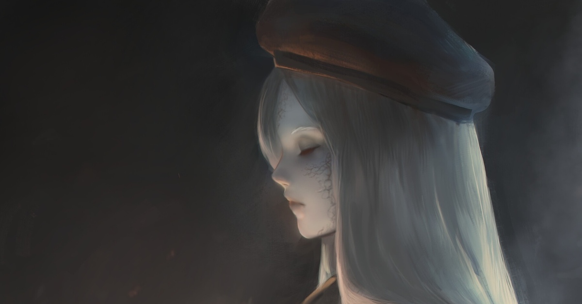 Dark souls fire keeper lady fan pic