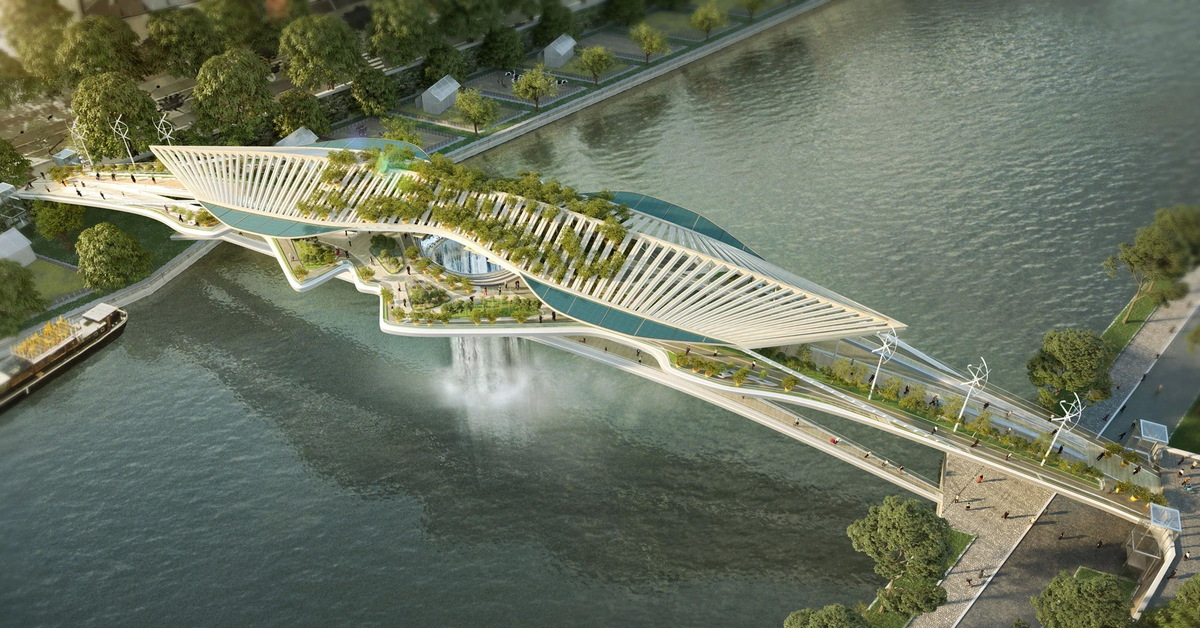 Most project. Вавилонский мост Париж. Pedestrian Bridge проект. Проект моста. Проект пешеходного моста.