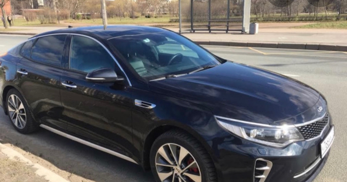 Украли машину KIA optima B356MH 198