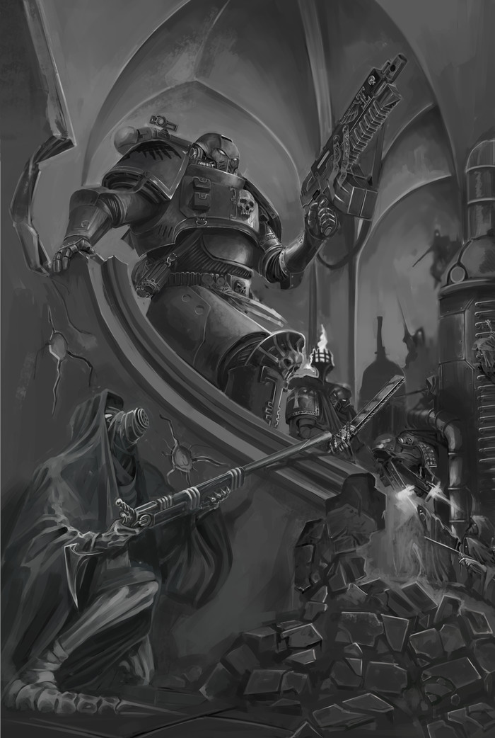       Warhammer 40k, Wh Art, Deathwatch