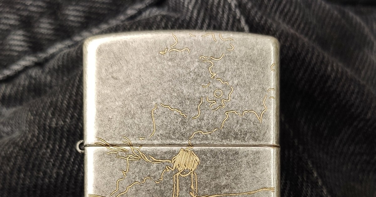 Гравировка на зажигалке | Пикабу